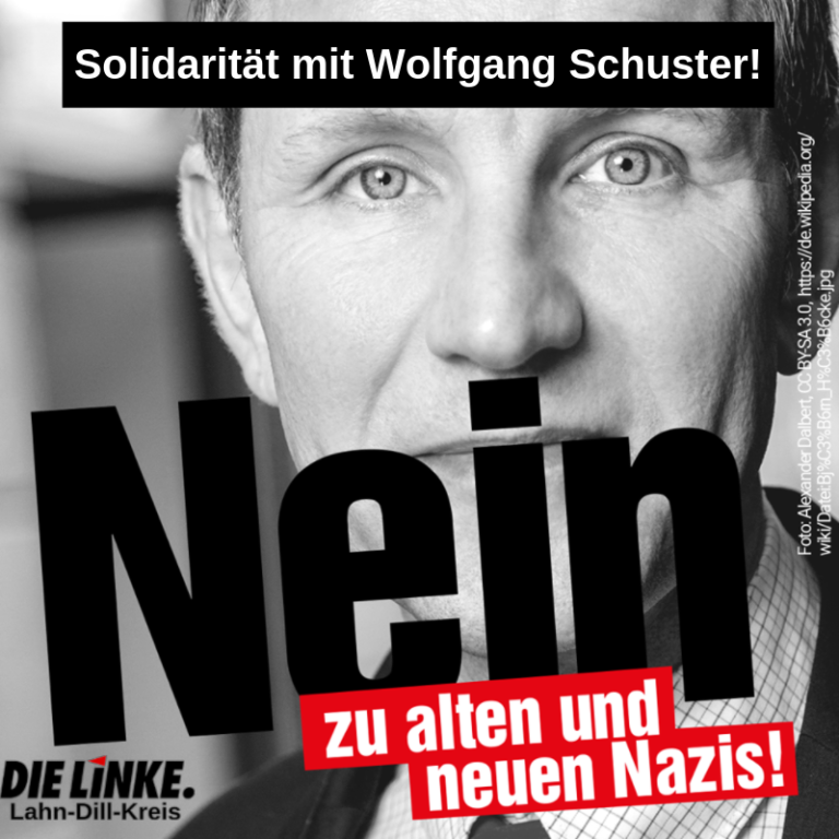 „Hitlers Urenkel“ Solidarität mit Landrat Wolfgang Schuster